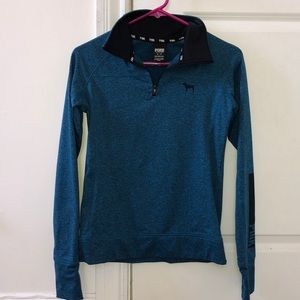 PINK active quarter zip